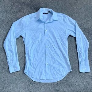 Theory Sky Blue Men's Dress Shirt